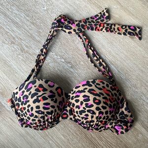 Cheetah Push Up Swim Top
